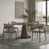 AOKA Oak Dining Set