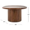 Acadia Round Coffee Table - Image 3