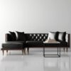 Addison 2-Piece Leather Chaise L-Sectional - Image 3