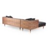 Addison 2-Piece Leather Chaise L-Sectional - Image 8