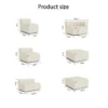 Luxury Wabi Sabi Furniture Cream White Modular Couch - Image 2