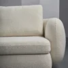 Luxe Comfort Beige Velvet Sofa - Image 3