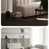 Luxury Wabi Sabi Furniture Cream White Modular Couch - Image 6
