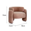 Leisure Single-Seater Sofa - Image 10