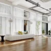 Luxury Wabi Sabi Furniture Cream White Modular Couch - Image 11