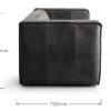 Jayhawk Leather Couch - Image 2