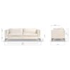 Troian 90.16'' Upholstered Velvet Sofa - Image 10