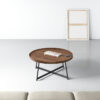 Xavier Industrial Round Coffee Table - Image 5