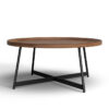 Xavier Industrial Round Coffee Table - Image 4
