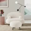 Alicia Armchair with Ottoman