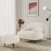 Alicia Armchair with Ottoman - Image 3