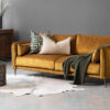Ottavia 3-Seater Leather Couch - Image 12