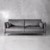 Ottavia 3-Seater Leather Couch