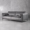 Ottavia 3-Seater Leather Couch - Image 8