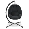 Patio Hanging Chair With Frame With Cushion